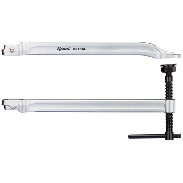 EHOMA DEEP THROAT CLAMP ASSY FIXED & SLIDING ARM 400MM
